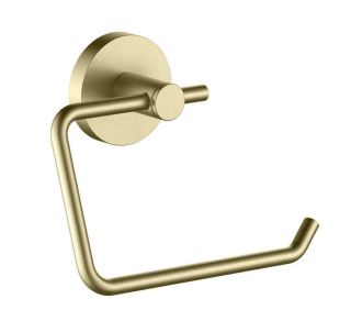 Бумагодержатель квадратный Aquatek Европа AQ4118BG шлифованное золото